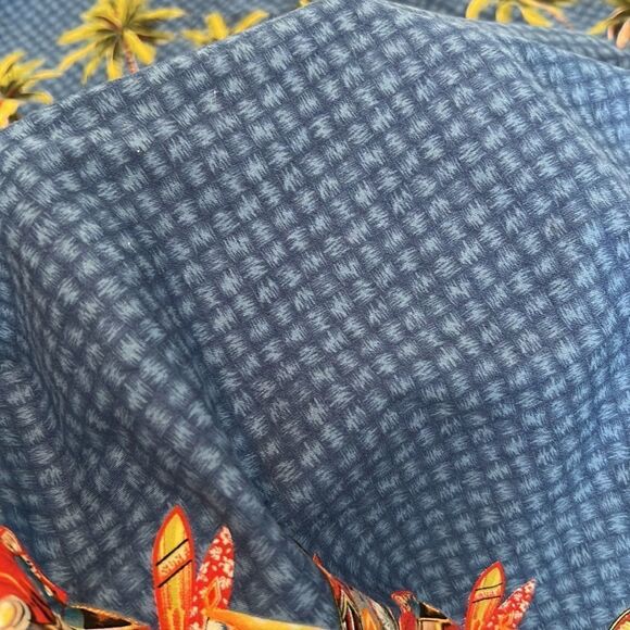 Old cars surfboards & palm trees what a groovy shirt size XXL seems smaller GUC - Picture 10 of 10